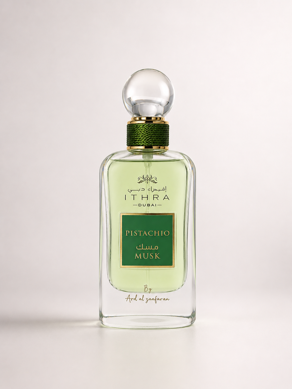 Ithraa Pistachio Ard Al Zaafaran 100 ml – Eau de Parfum Gourmande, Musquée & Vanillée