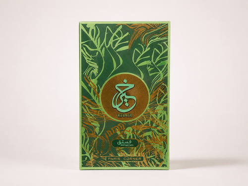 Khair Pistachio Paris Corner 100 ml – Eau de Parfum Gourmande à la Pistache, Loukoum & Fève Tonka