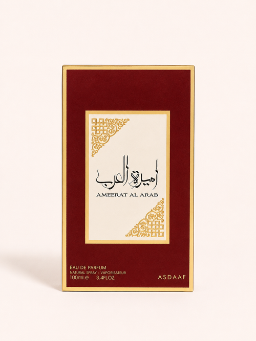 Ameerat Al Arab Asdaaf 100 ml – Eau de Parfum Orientale Florale au Musc Blanc