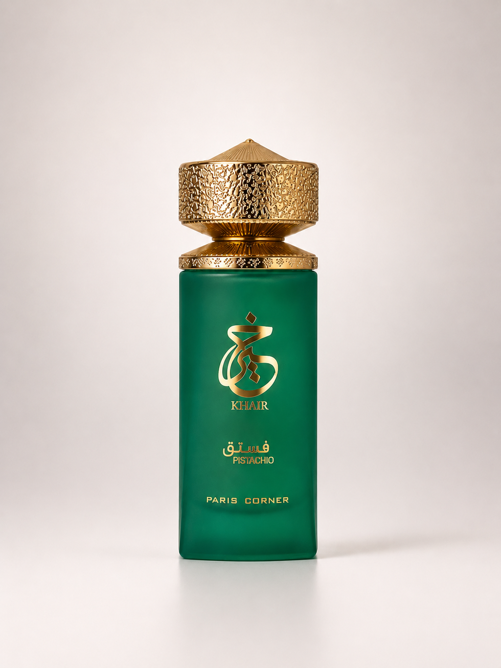 Khair Pistachio Paris Corner 100 ml – Eau de Parfum Gourmande à la Pistache, Loukoum & Fève Tonka