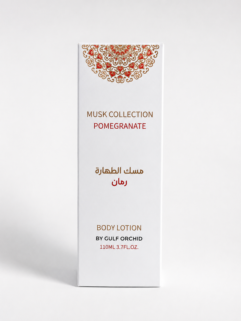 Lotion Corps Pomegranate Musk Gulf Orchid 110 ml – Hydratation & Parfum Musqué Fruité