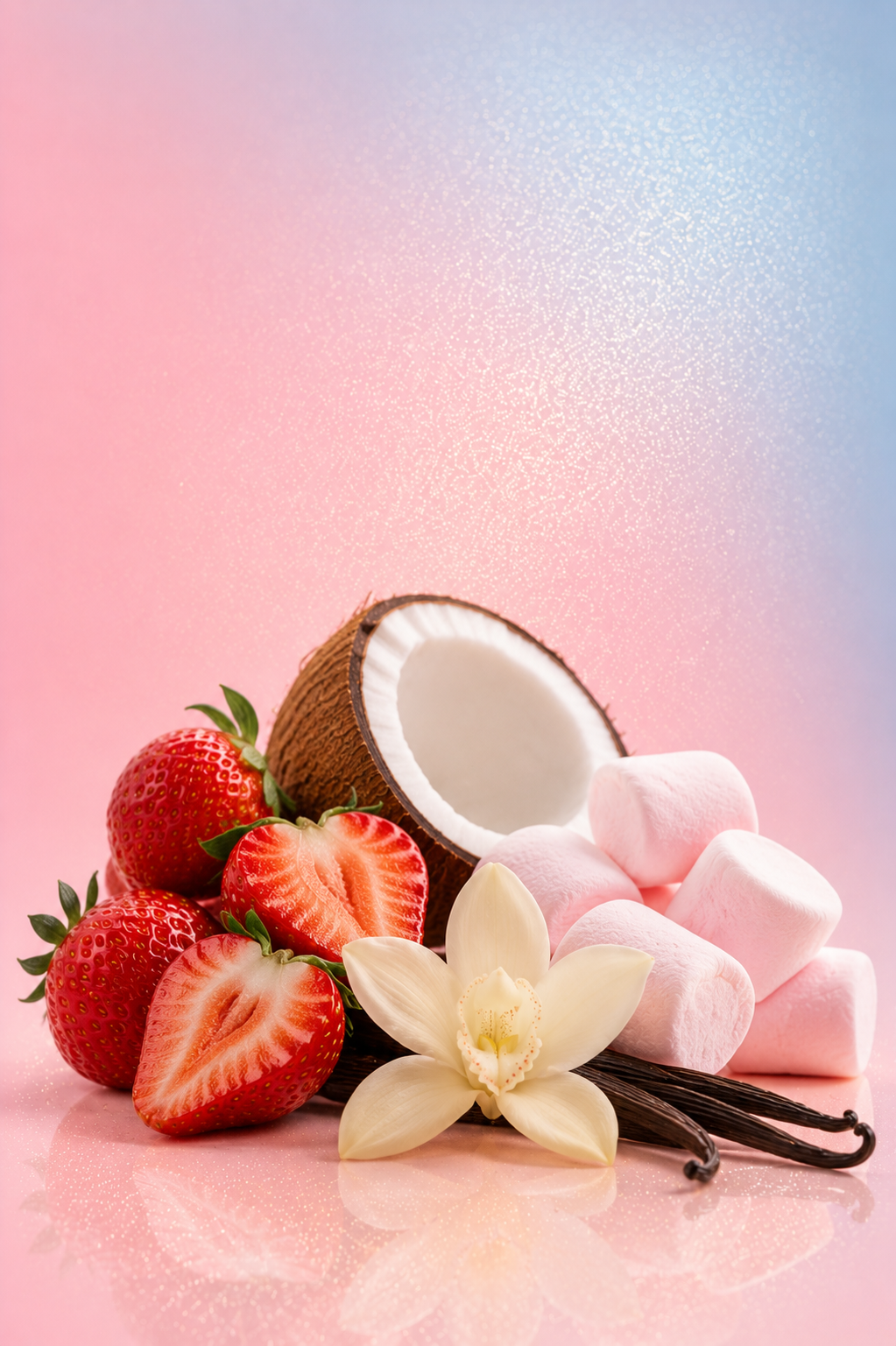 Marshmallow Blush Paris Corner | Eau de Parfum Gourmande à la Guimauve, Fraise & Vanille | Dubai Femme